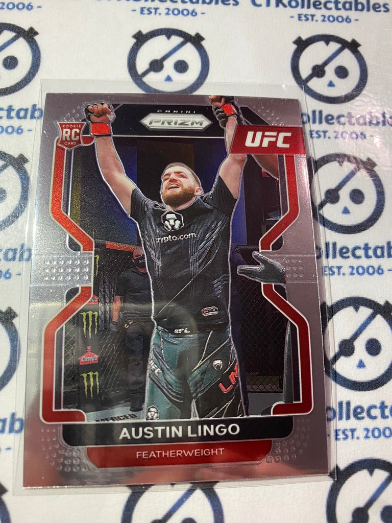 2022 UFC Panini Prizm Austin Lingo RC rookie #109