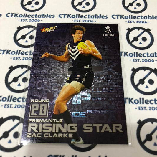 2012 AFL Champions  Zac Clarke Rising Star RS20