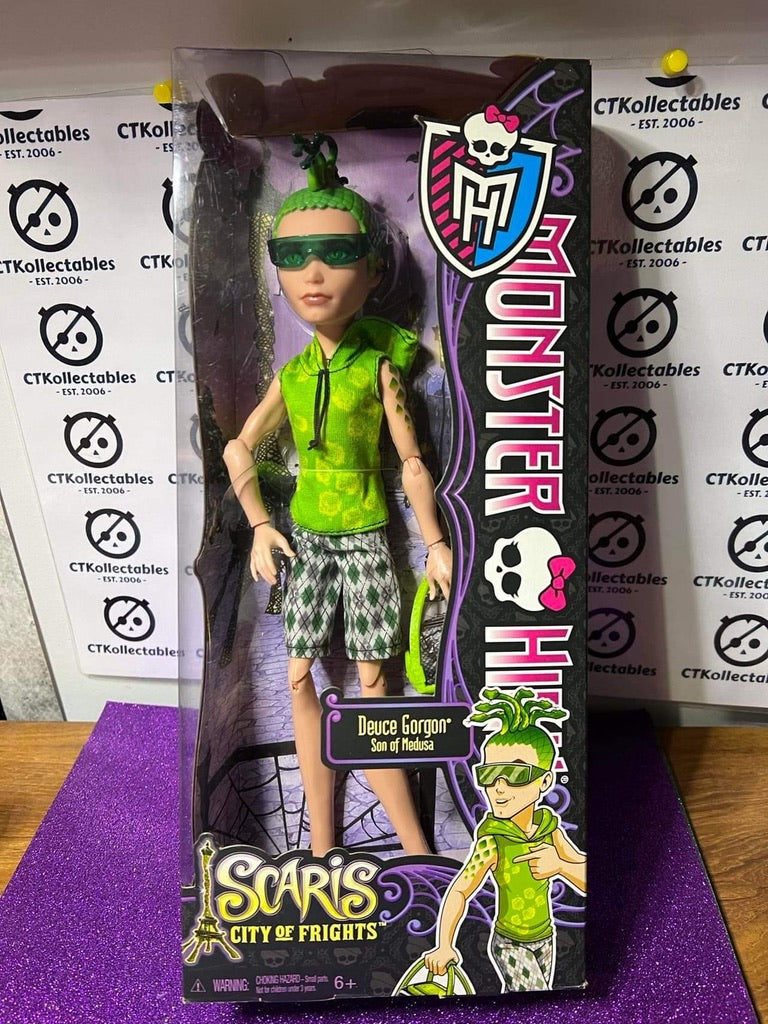 Deuce Gorgon Scaris City of Frights Rare Monster High Doll BNIB