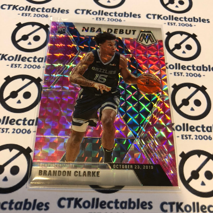 Brandon Clarke NBA Debut Mosaic Prizm RC #277 2019-20 NBA Mosaic
