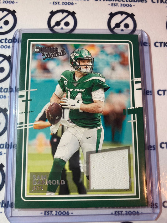 2020 Panini NFL Donruss Sam Darnold Donruss Threads #14