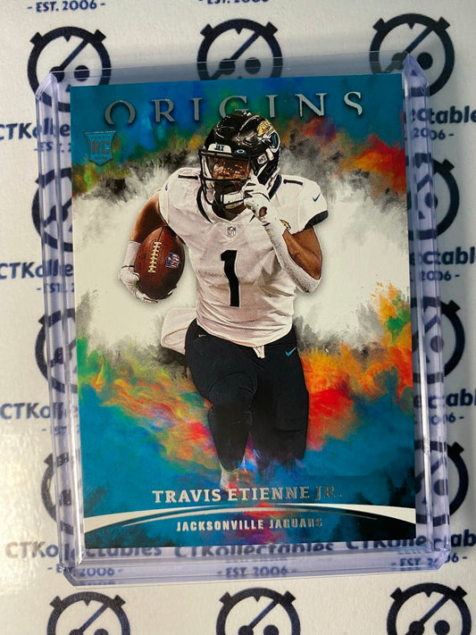 2021 NFL Origins Travis Etienne Jr. rookie RC Jags