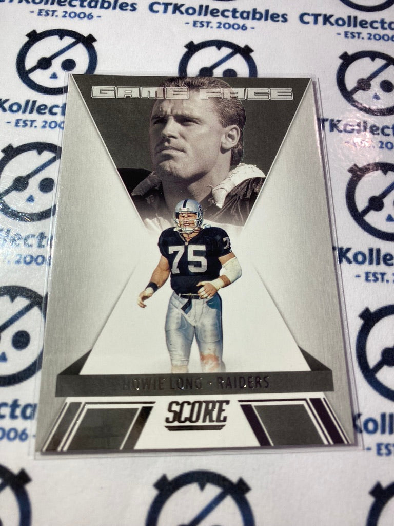 2021 NFL Panini Score Game Face Howie Long #GF11 Raiders