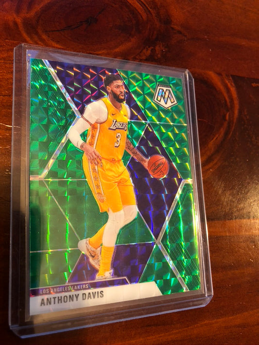 Anthony Davis Mosaic green Prizm #18 2019-20 NBA Mosaic