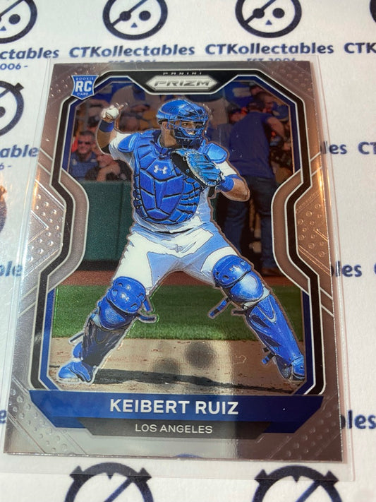 2021 Panini Prizm Baseball Keibert Ruiz Rc Rookie card #87 Los Angeles