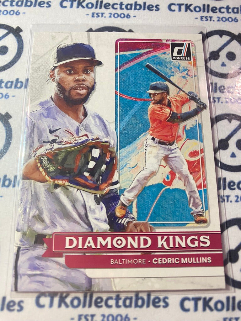 2022 Panini Donruss Baseball Diamond Kings #5 Cedric Mullins Baltimore