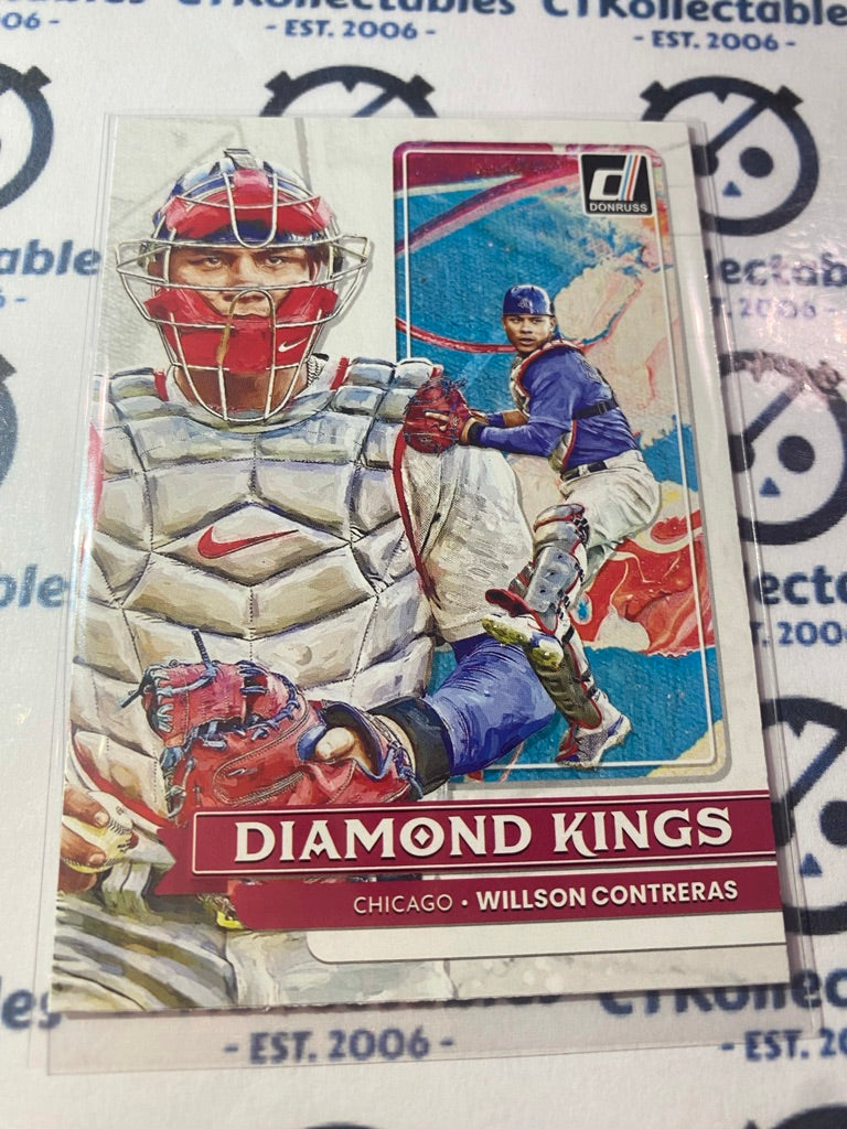 2022 Panini Donruss Baseball Diamond Kings #24 Willson Contreras Chicago