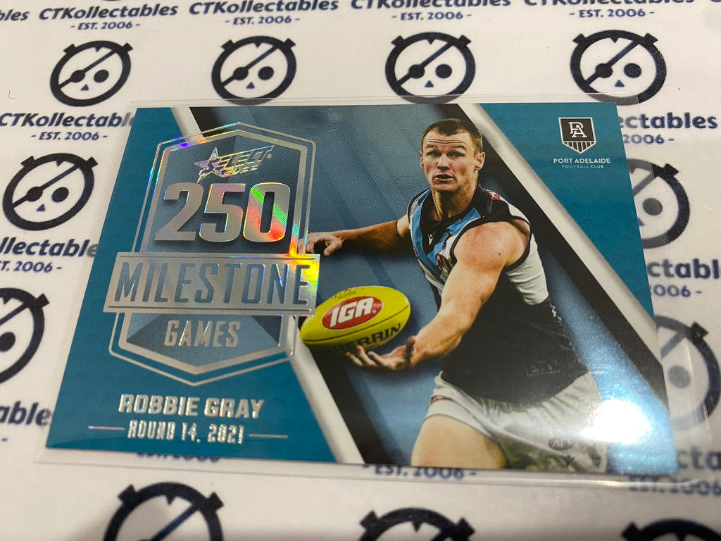 2022 AFL Footy Stars Milestone 250 games -Robbie Gray MG60