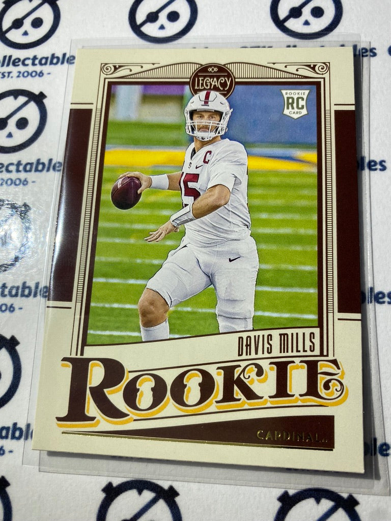 2021 NFL Legacy Davis Mills Rookie #194 Texans RC