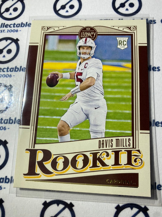 2021 NFL Legacy Davis Mills Rookie #194 Texans RC