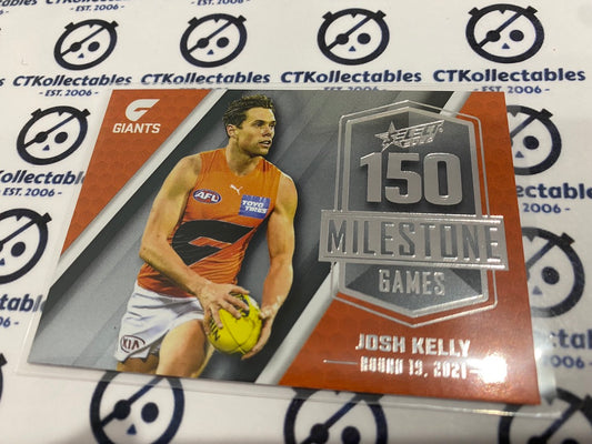 2022 AFL Footy Stars Milestone 150 games - Josh Kelly MG39
