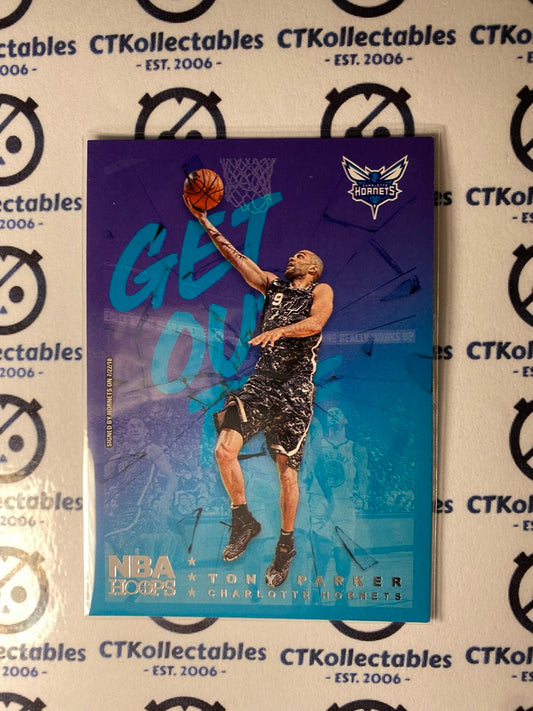 2018-19 PANINI HOOPS Tony Parker Get Out The Way GOW-10