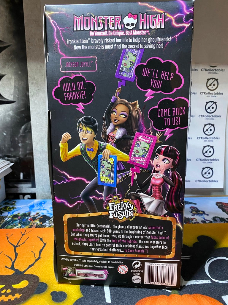 Jackson Jekyll Monster High Freaky Fusion doll BNIB 2013 RARE!