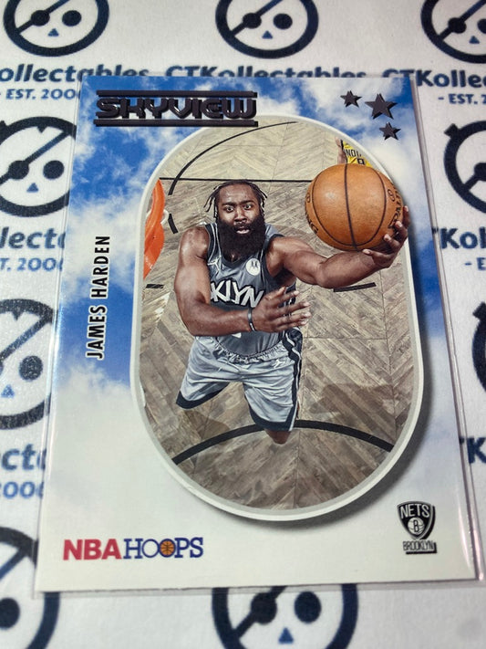 2021-22 Panini NBA HOOPS James Harden Skyview #17 Nets