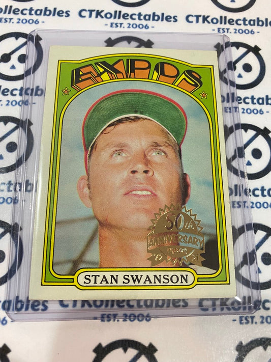 2021 MLB Heritage Stan Swanson EXPOS BuyBack 1972 Topps #331