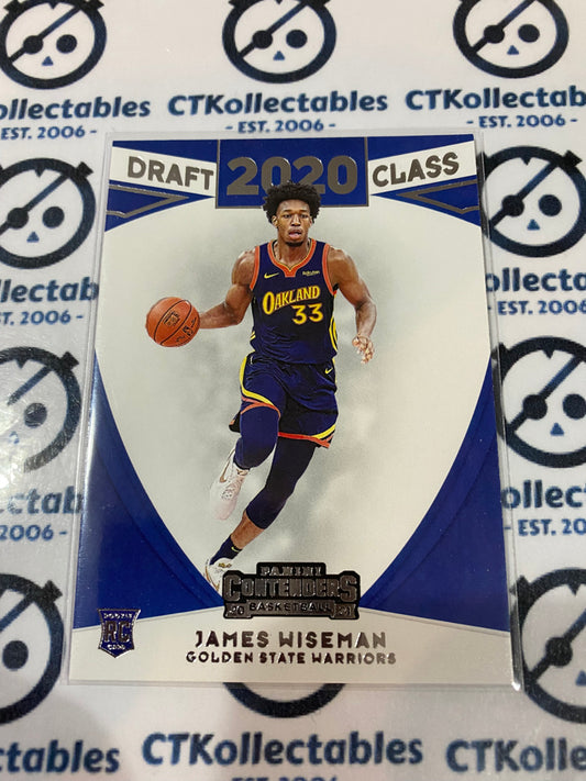 2020-21 NBA Contenders 2020 Draft Class James Wiseman #15 Warriors