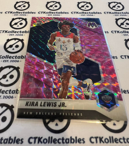 2020-21 NBA Mosaic Pink Prizm Kira Lewis JR RC #224 Pelicans