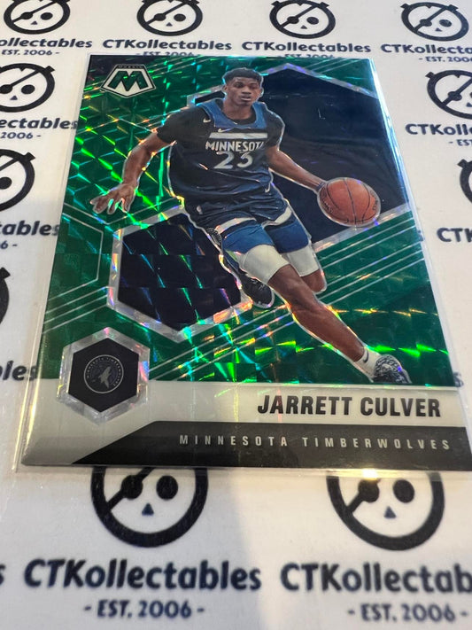 2020-21 NBA Mosaic Green Prizm Jarrett Culver #176 Timberwolves