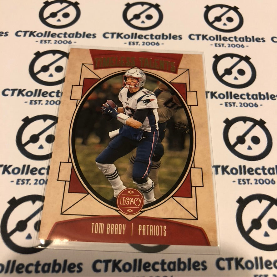 Tom Brady Timeless Talents #TT-TB 2020 NFL Legacy