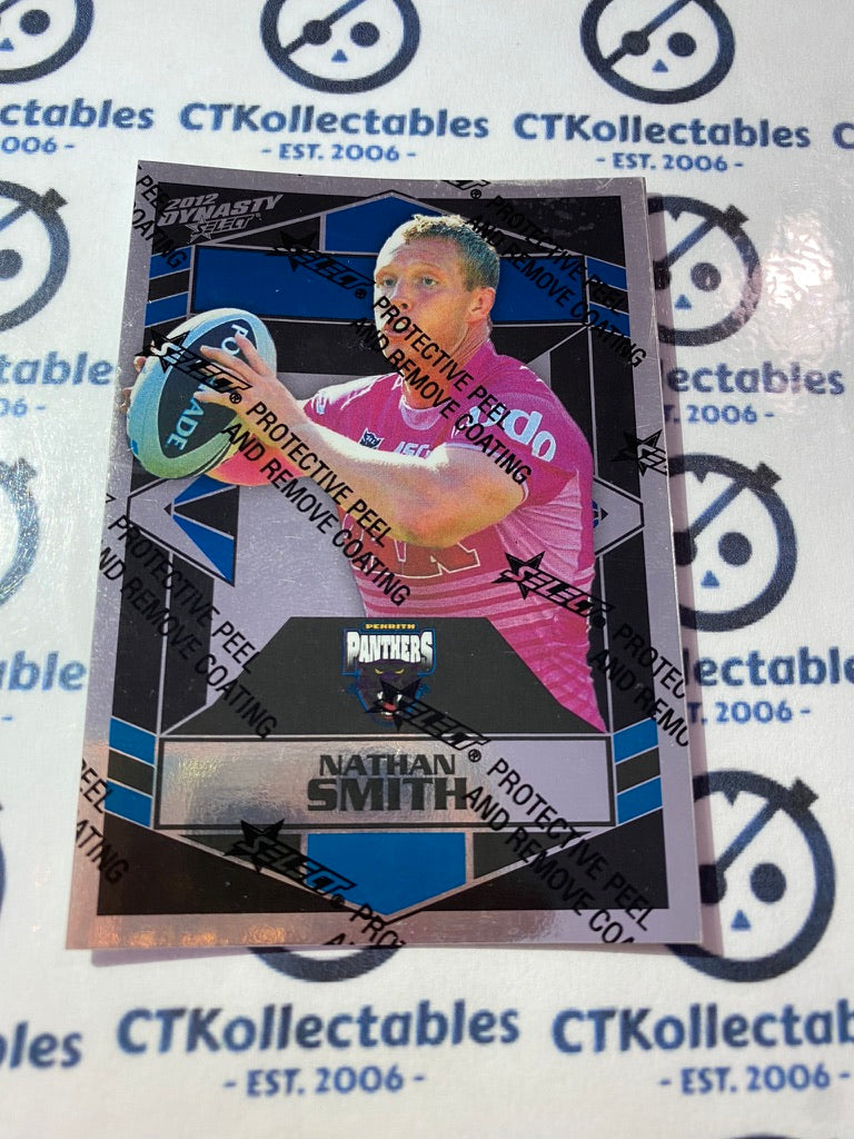 2012 NRL Select Dynasty Silver Parallel #SP134 Nathan Smith Panthers