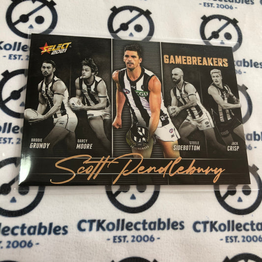 2021 AFL Footy Stars Gamebreakers Scott Pendlebury GB19 Magpies