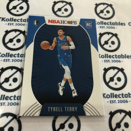 2020-21 NBA Hoops Tyrell Terry rookie card RC #218 Mavericks