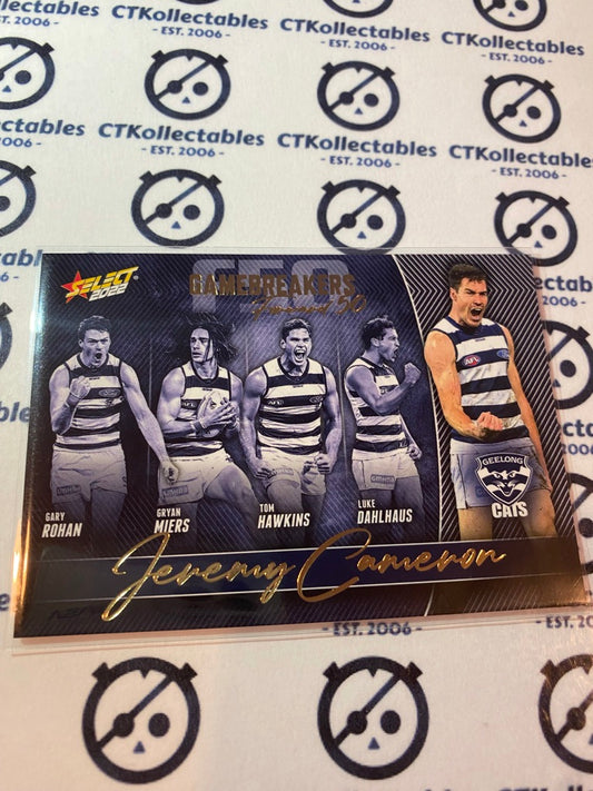 2022 AFL Footy Stars Gamebreakers Forward 50 - Jeremy Cameron GB31