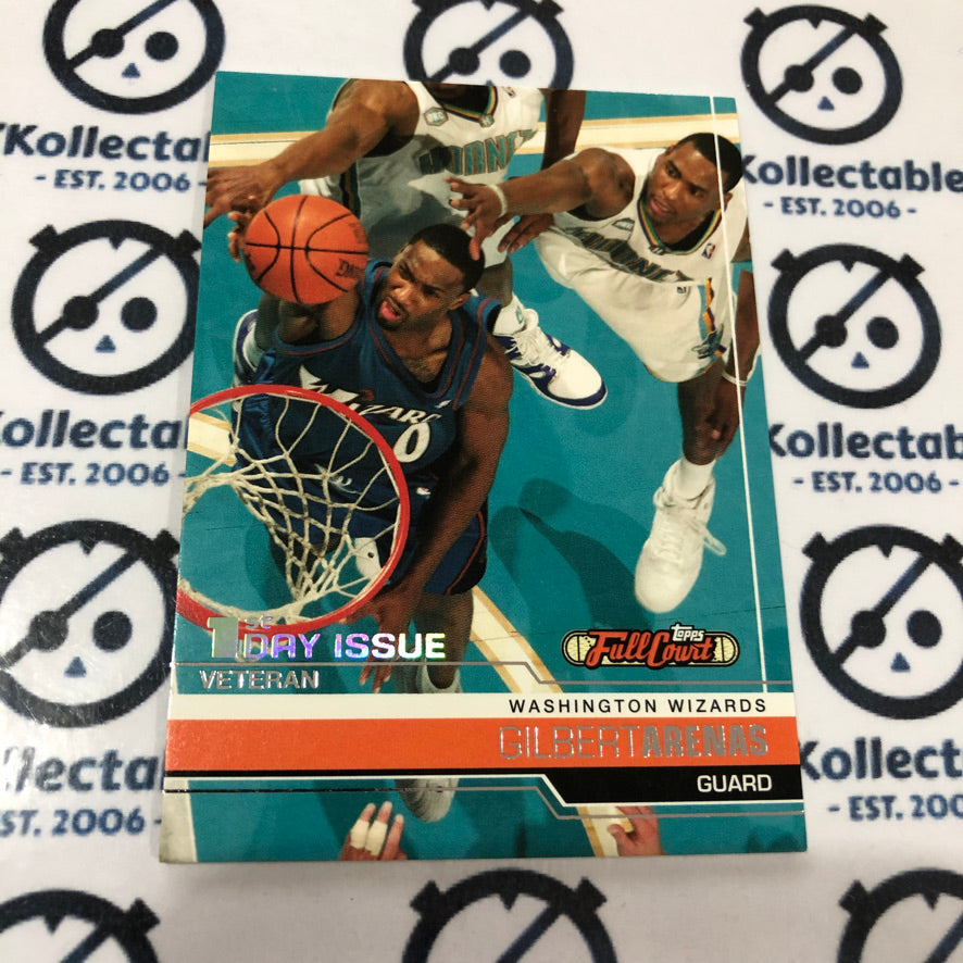 2006-07 Topps Full Court Gilbert Arenas 1st day issue #143/429 Warriors