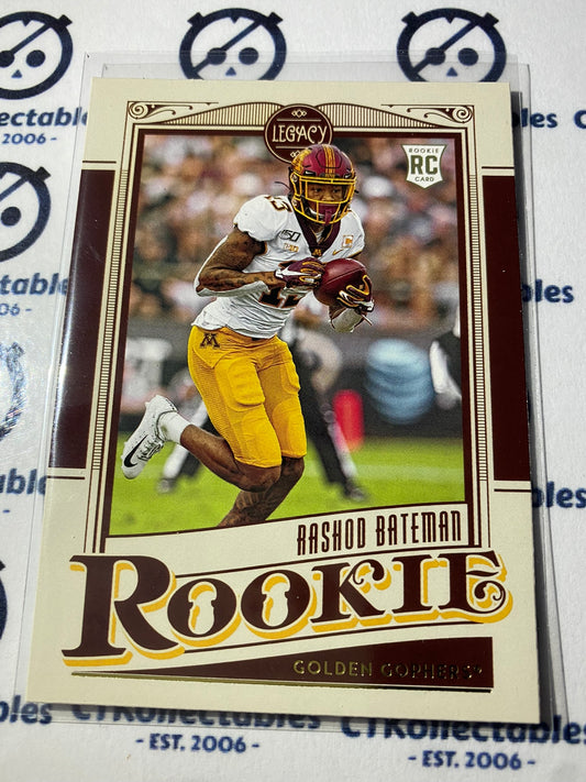 2021 NFL Legacy Rookie Rashod Bateman Rookie #152 Ravens RC