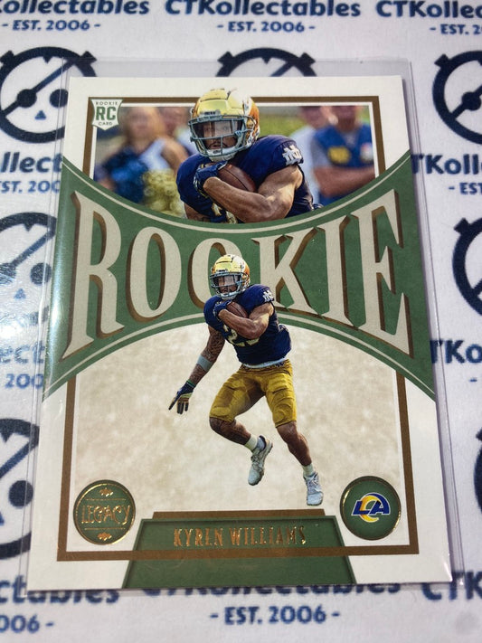 2022 NFL Panini Legacy Kyren Williams Rookie #161 Rams RC