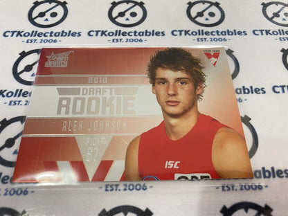 2011 AFL Infinity Draft Rookie Alex Johnson #369/400 DR32 Swans