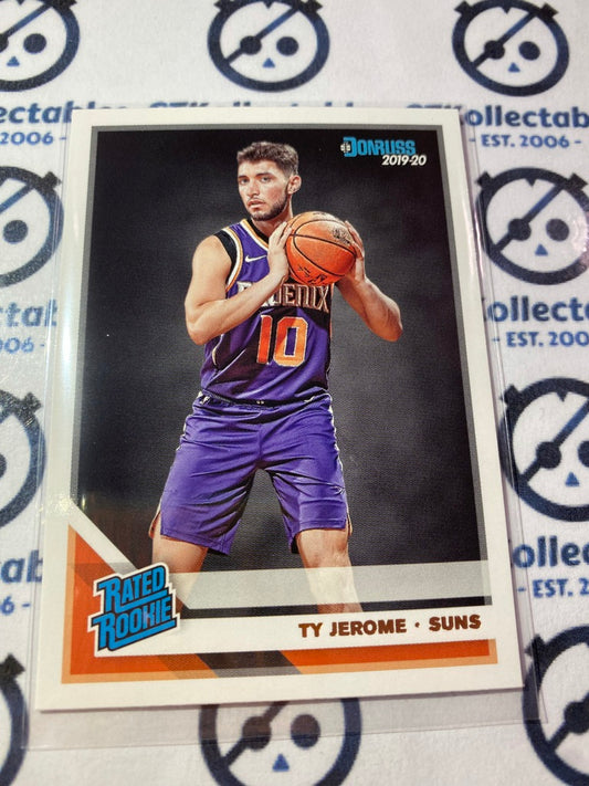 2019-20 NBA Panini Donruss Rated Rookie Ty Jerome #222 Suns
