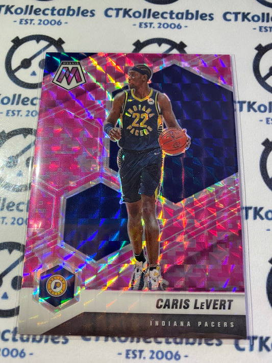 2020-21 NBA Mosaic Caris LeVert Pink Prizm #95 Pacers