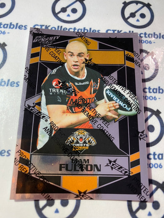 2012 NRL Select Dynasty Silver Parallel #SP188 Liam Fulton Tigers