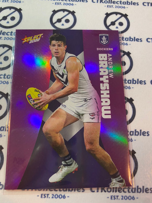 2022 AFL Footy Stars Purple Parallel - Andrew Brayshaw PS53