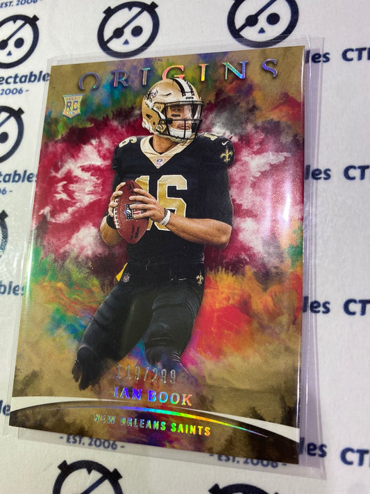 2021 NFL Origins Ian Book #119/299 rookie RC #119 RC Saints