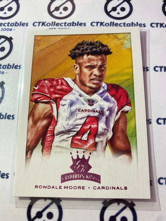 2021 NFL Chronicles Gridiron Kings Rondale Moore Pink Rookie Card #GK-29 Cardinals