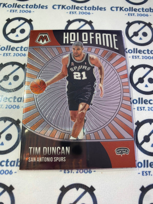 2020-21 NBA Mosaic Tim Duncan Holofame #5 Spurs