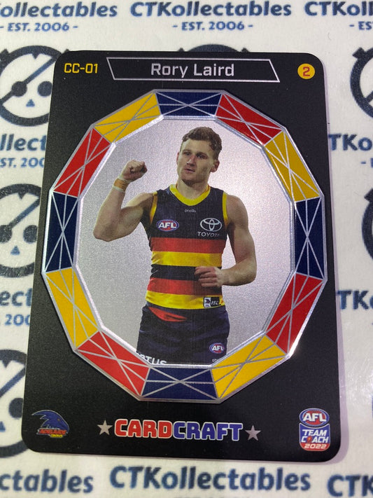 2022 AFL Teamcoach Card Craft Cheering - Rory Laird CC-01