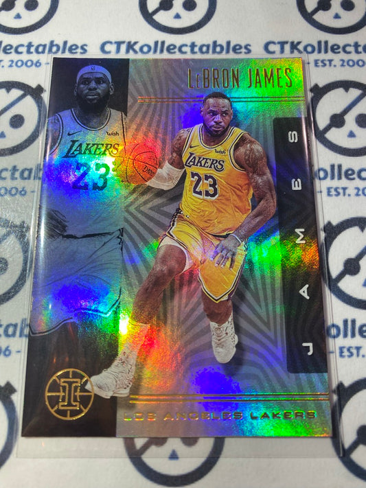 2019-20 Panini NBA Illusions Lebron James Base #20 Lakers