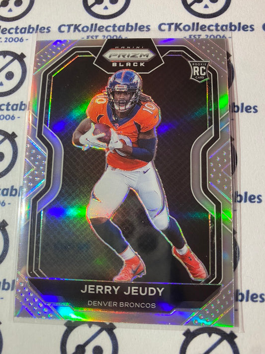 2020 NFL Chronicles Black Prizm Jerry Jeudy Silver Prizm RC #PB-12