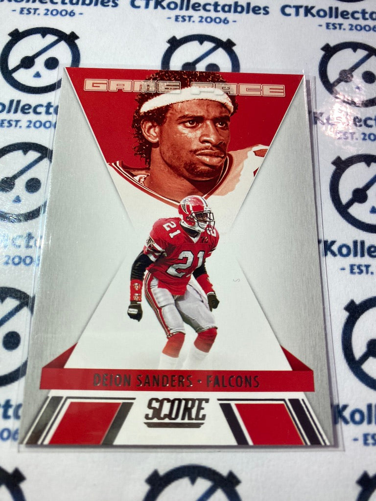 2021 NFL Panini Score Game Face Deion Sanders #GF14 Falcons