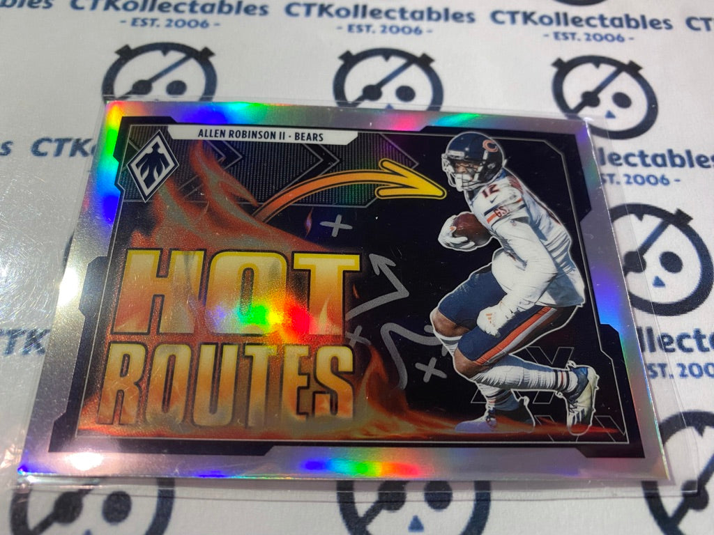 2021 NFL Panini Phoenix Allen Robinson II Hot Routes silver #HR-6 Bears