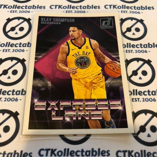 Klay Thompson Express Lane #25 2018-19 PANINI Donruss