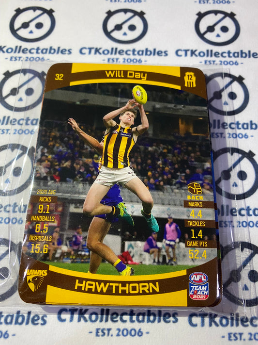 2021 AFL Teamcoach Hawthorn Hawks team set~