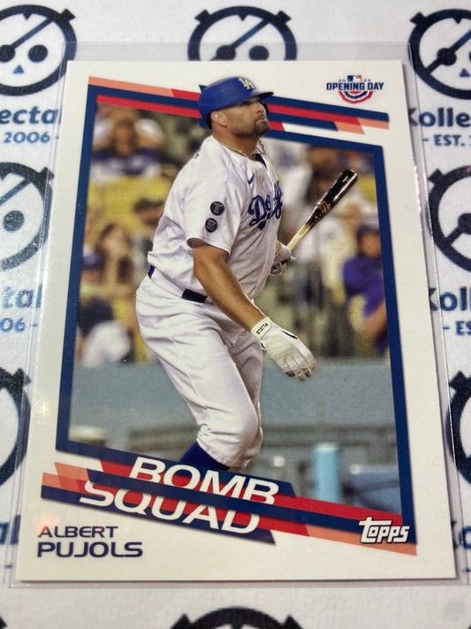 2022 Topps Opening Day Baseball Albert Pujols Bomb Squad #BS-11 Dodgers