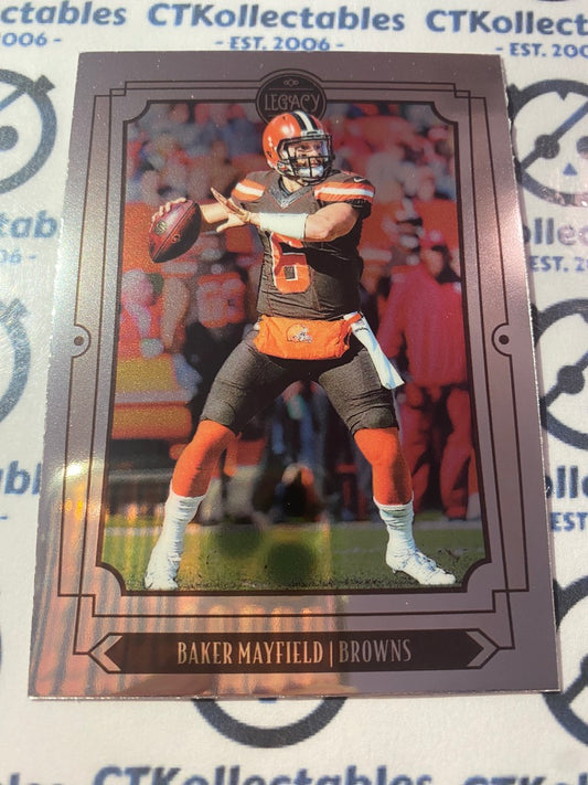2019 Nfl Panini Legacy Baker Mayfield Premium edition #26 Browns