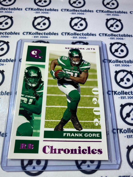 2020 NFL Chronicles Veteran Base Frank Gore Pink #73 Jets