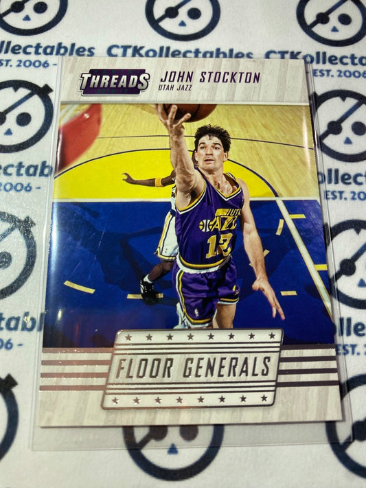 2016-17 Panini NBA Threads John Stockton Floor Generals  #9 Jazz