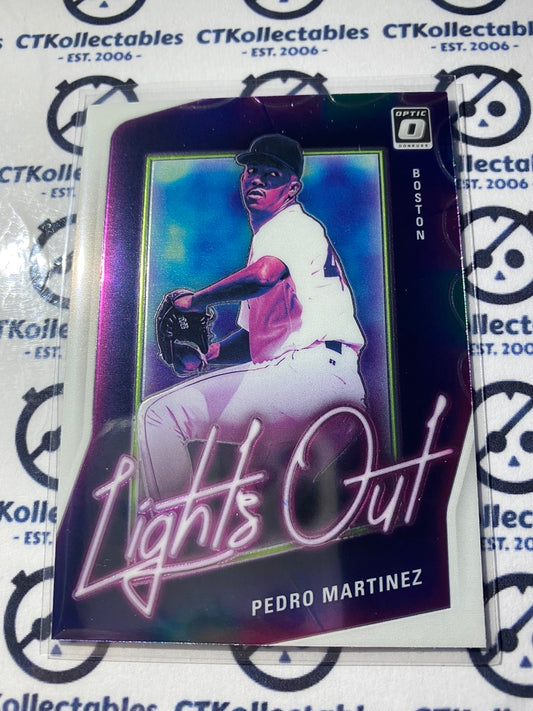 2021 Panini Donruss Optic Baseball Predro Martinez Lights Out  #LO5